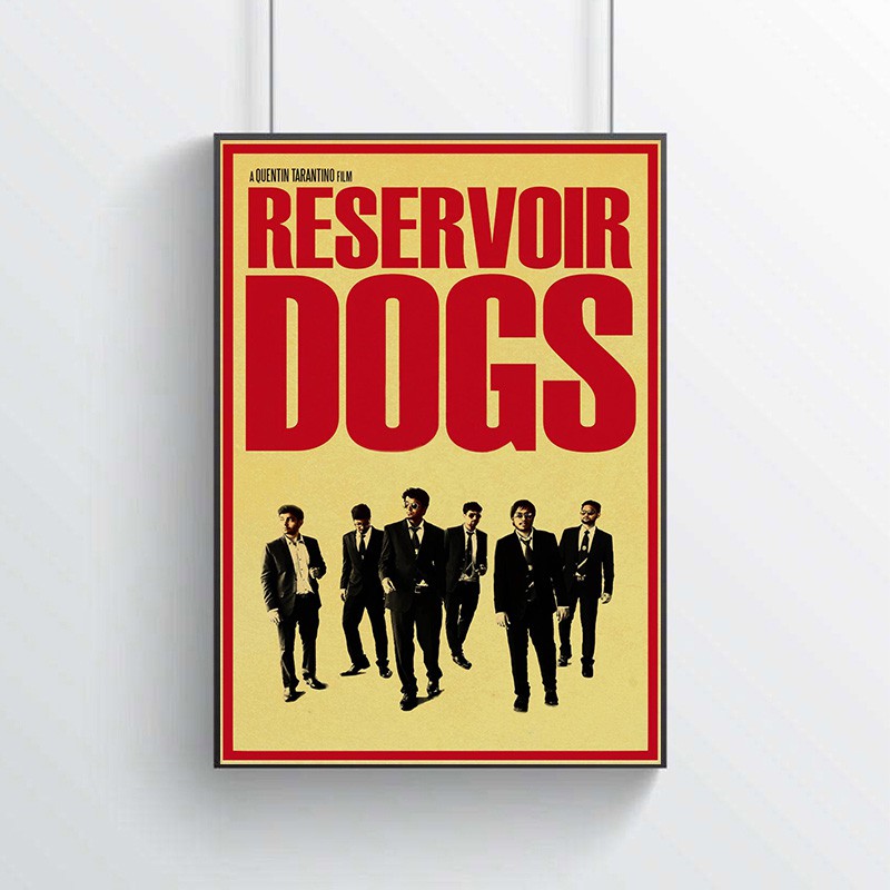 Poster Dán Tường Trang Trí Hình Chú Chó Phong Cách Cổ Điển