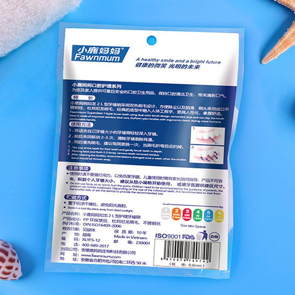 Bàn Chải Chỉ Nha Khoa Làm Trắng Răng Hình Chữ L