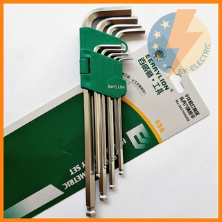Bộ lục giác bi berrylion 9 đầu cao cấp