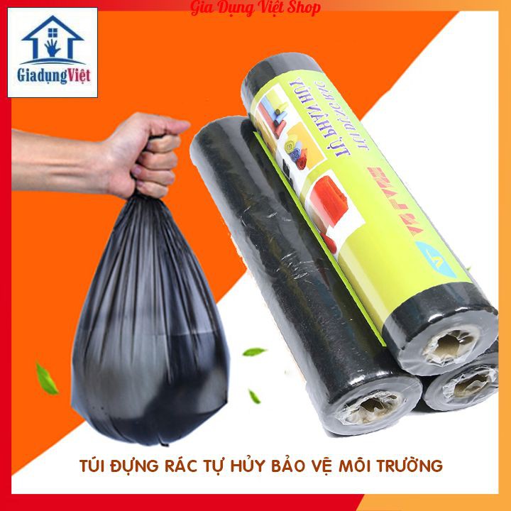 Cuộn túi rác tự phân hủy An Lành 0.5Kg Nhiều size