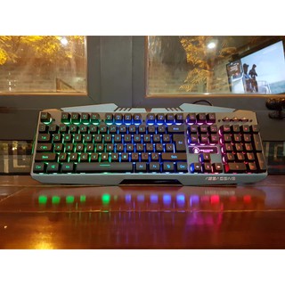 Bàn phím Game ASSASSINS AK8000 ( Giả cơ, Led RGB)
