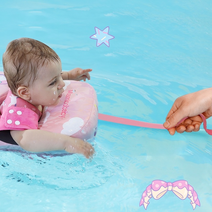 Phao bơi cho bé Mambobaby phao bơi chống lật đồ chơi vận động cho bé từ 6 tháng tuổi