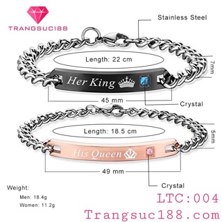 Lắc tay cặp LTC:004