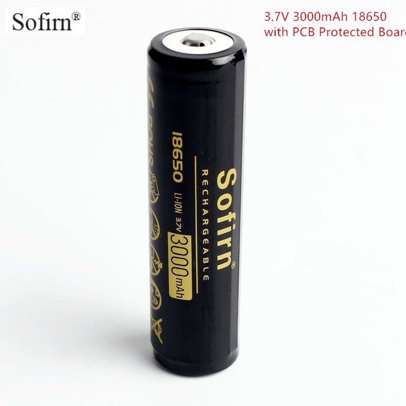 pin sofirn 18650 3,7v 3000mah