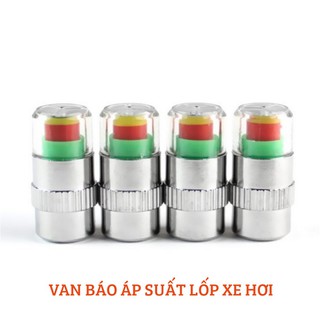 [ HOT ] { GIÁ HỦY DIỆT } BỘ VAN LỐP XE HƠI, Ô TÔ  AN TOÀN CẢNH BÁO ÁP SUẤT { 1 ĐỔI 1 }