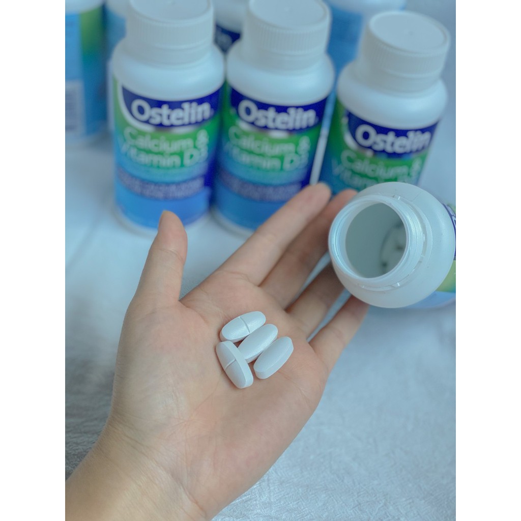 Calcium & Vitamin D3, Canxi bầu úc Ostelin, Canxi sau sinh 130 viên