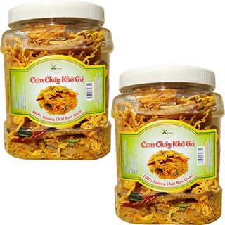2 Hũ Cơm Cháy Khô Gà Siêu Ngon-Mỗi Hũ 300G