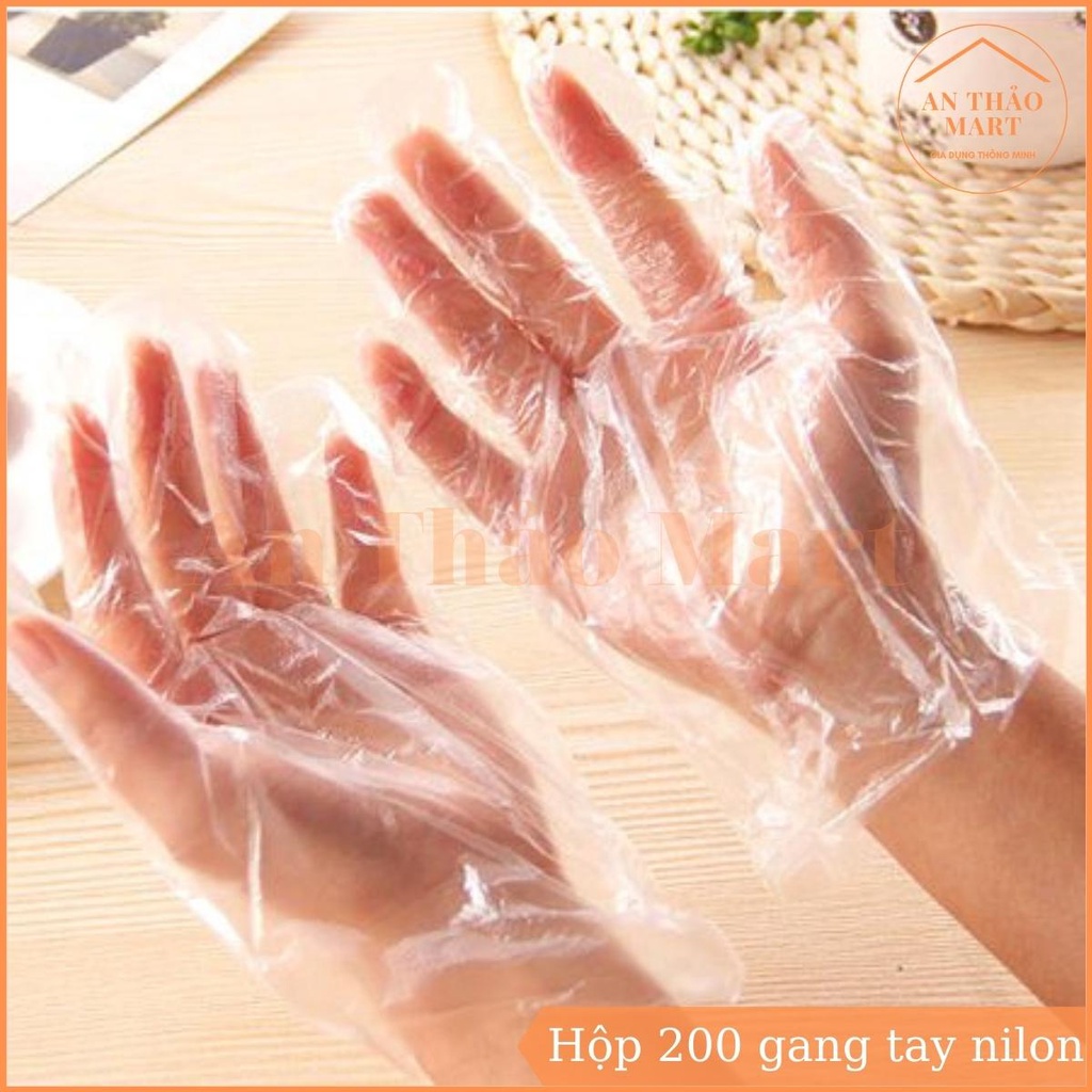 Hộp 200 Găng Tay Nilong Đa Năng