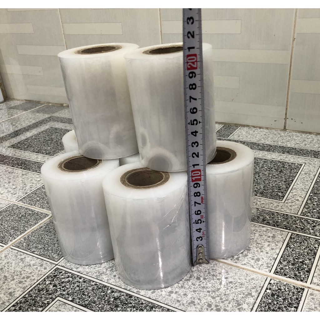 Màng PE quấn thùng (màng co) - 10cm