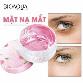 Mặt Nạ Mắt Tinh Chất Đào BIOAQUA Hộp Hồng-Hàng Mới Về
