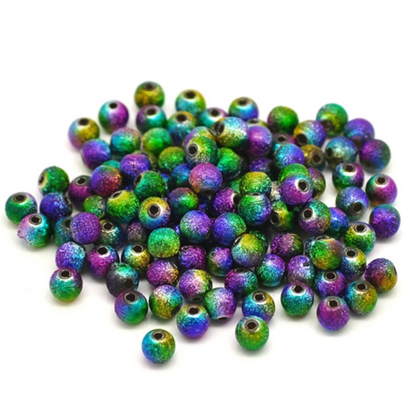 Hạt xâu làm trang sức nhiều màu sắc 4mm/6mm/8mm/10mm/12mm