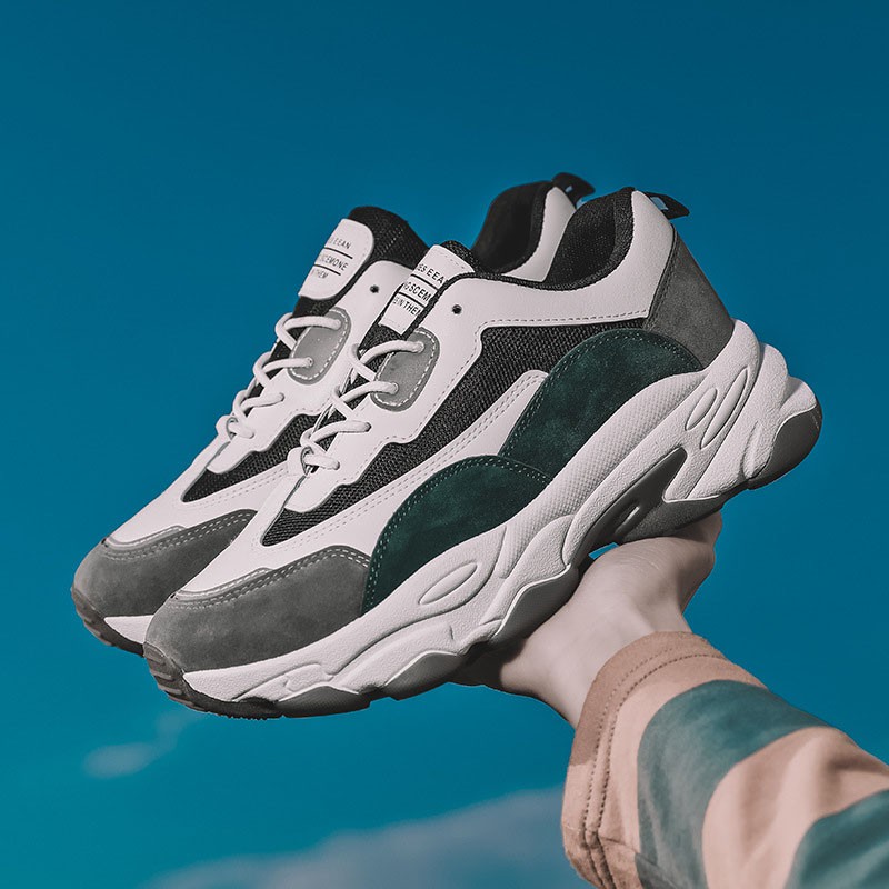 [Mã FAGREEN245 giảm tới 30K đơn 99K] Giày thể thao nam để độn siều bền đẹp GN552 Gấu Nâu | BigBuy360 - bigbuy360.vn