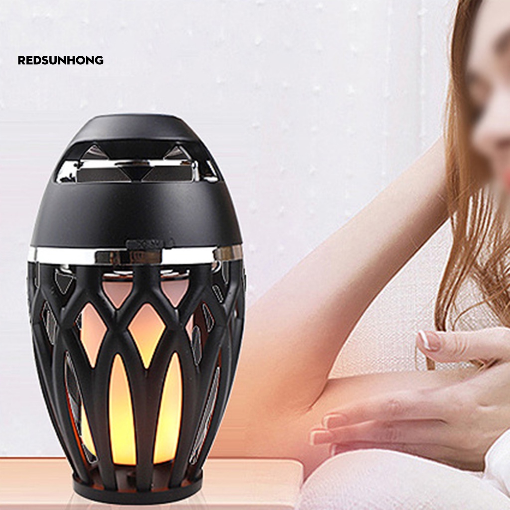 [RSH.z] Loa Bluetooth Nhẹ Nhàng Có Đèn LED Hình Ngọn Lửa Trang Trí Tiệc Tùng