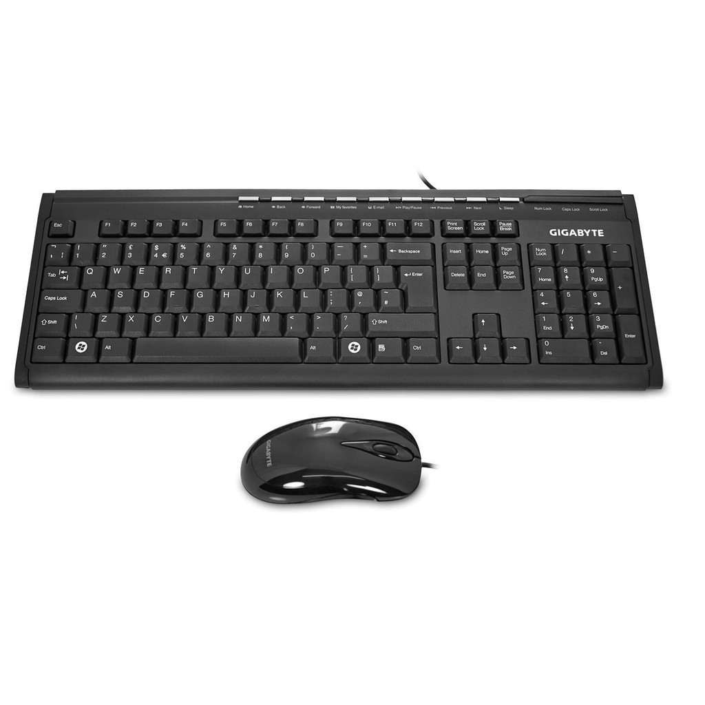 Bộ bàn phím chuột GIGABYTE GK-KM6150 Đen