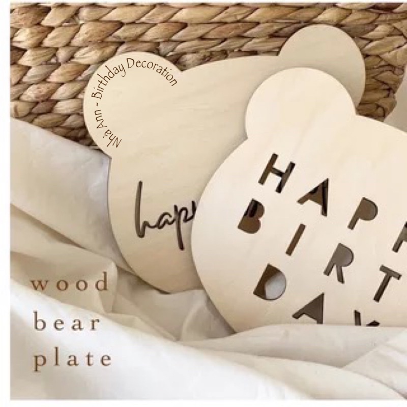 BẢNG GỖ HAPPY BIRTHDAY HÀN QUỐC