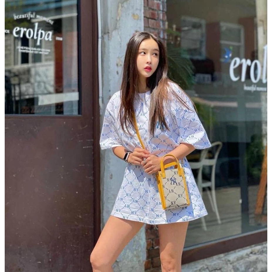 túi xách tay mini + đeo chéo nữ mlb size 12,5* 18*4 cm đủ màu