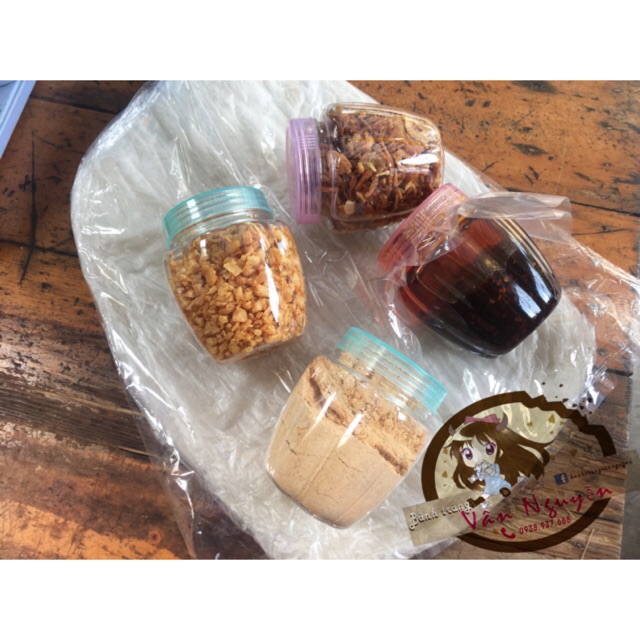 [Mã GROSALEHOT giảm 8% đơn 250K] Set bánh tráng phơi sương muối sa tế tỏi hành phi