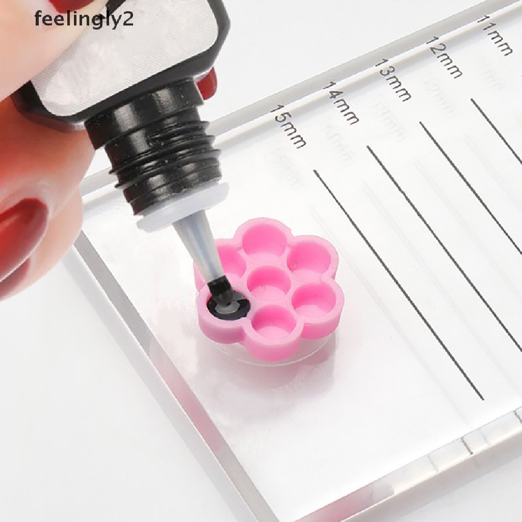 [Hàng mới về] Set 100 cố đựng keo nối mi giả chất lượng cao tiện dụng