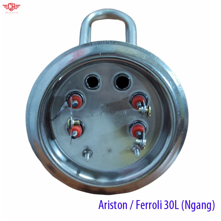 Thanh Đốt Bình Nước Nóng Ariston / Ferroli 30L Ngang ( tặng kèm ron)