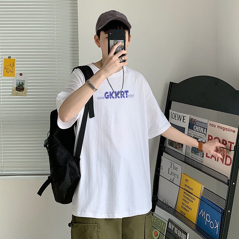 Áo thun❤ Có size tay lỡ unisex GKKRT