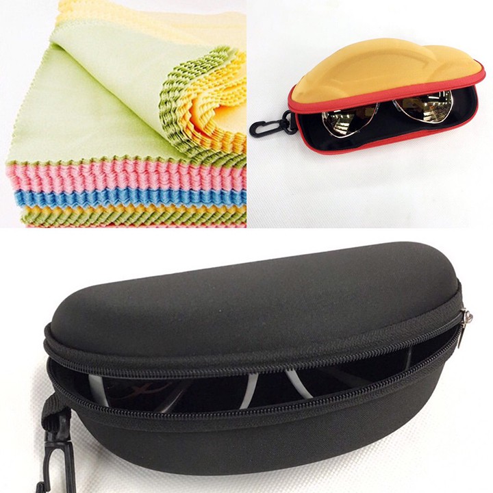 Hộp đựng kính mắt nam nữ tiện dụng | Hộp kính mát nữ có móc treo xe phong cách thời trang F629SPAZ | BigBuy360 - bigbuy360.vn