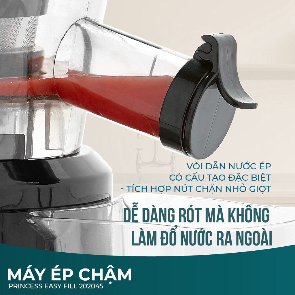 Máy ép chậm ULTTY x Princess Easy Fill 202045