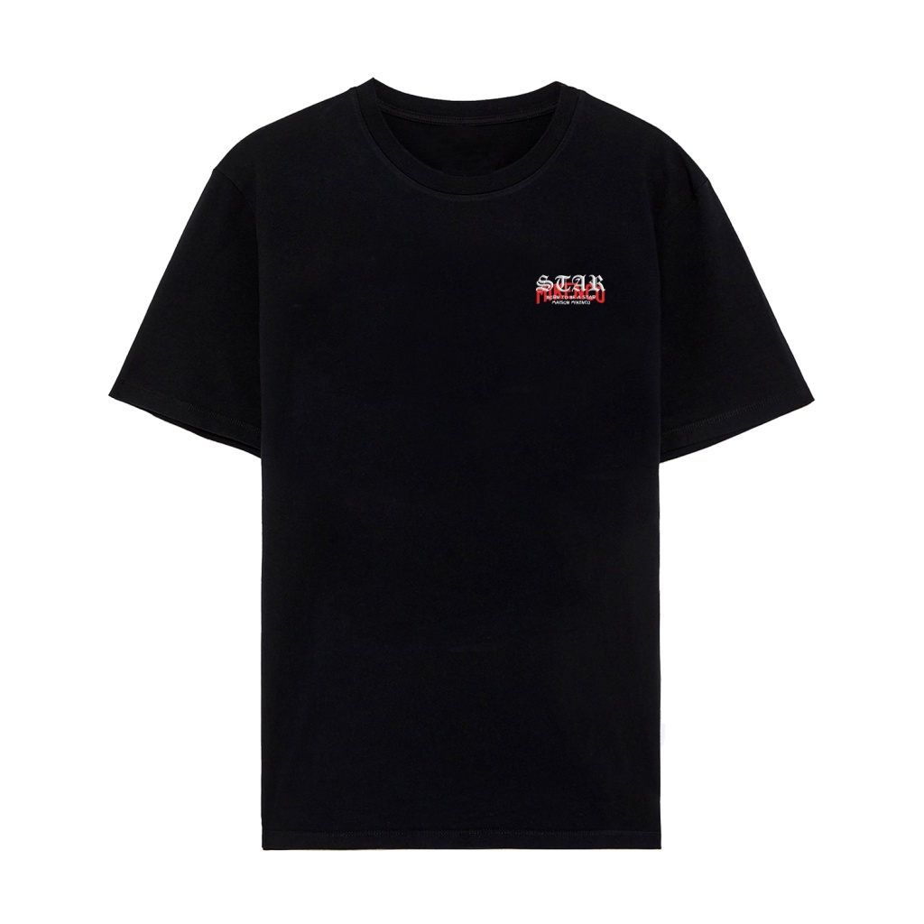 Áo unisex nam nữ MIKENCO BORN TO BE STAR vải cao cấp form cực đẹp Black phong cách trẻ trung
