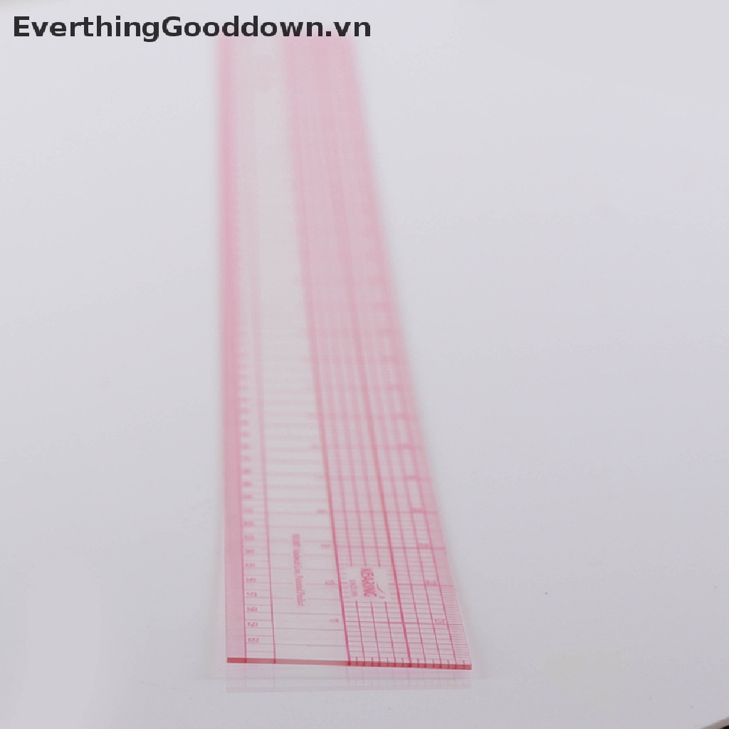 Thước Đo Thẳng Hai Mặt Dài 60cm Chuyên Dụng Cho Thợ May