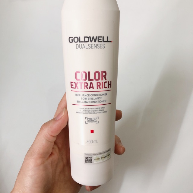 Dầu xả giữ màu tóc nhuộm Goldwell Color extra rich conditioner 200ml