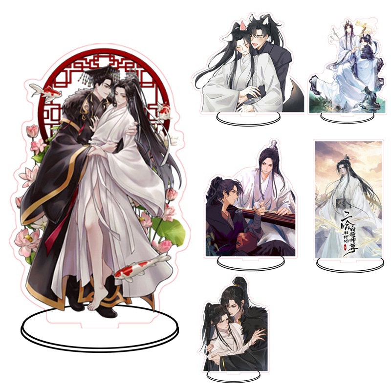 STANDEE, MÓC KHÓA HUSKY VÀ SƯ TÔN MÈO TRẮNG - STANDEE MẶC NHIÊN X SỞ VÃN NINH