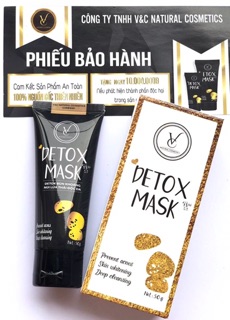 Thải độc da detox Mask