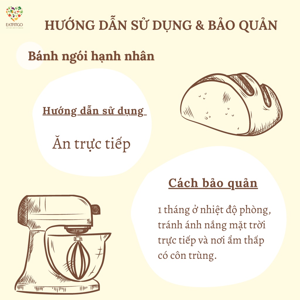 Bánh ngói hạnh nhân - 150g & 250g (Lướt sang phải để đọc thông tin và lưu ý trước khi mua hàng)