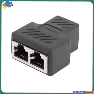 Đầu Nối Dây Cáp Mạng Lan Rj45 Chia 2 Cổng Tiện Dụng
