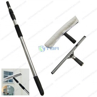 Bộ cây lau kính cao cấp cây nối dài 4,5m