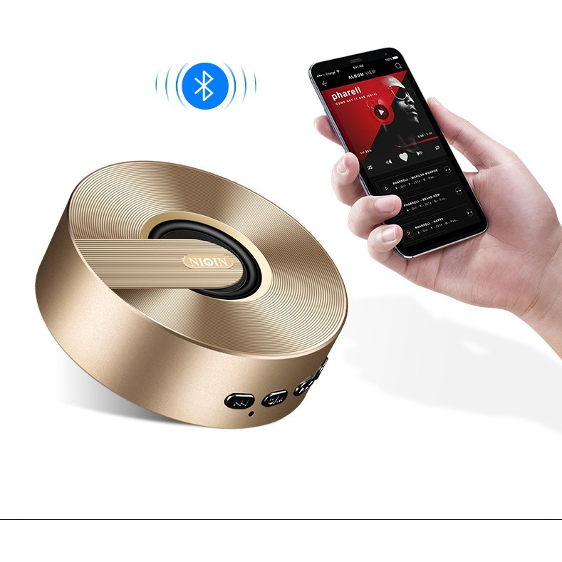 Loa Bluetooth Mini Niqin S1 Mẫu Mới 2021 Âm Thanh Chất Lượng Cao