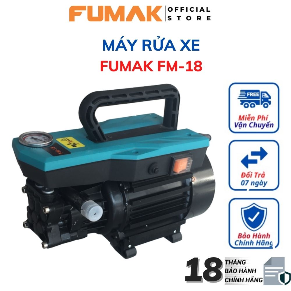 Máy rửa xe FUMAK FM18 công suất 1900W
