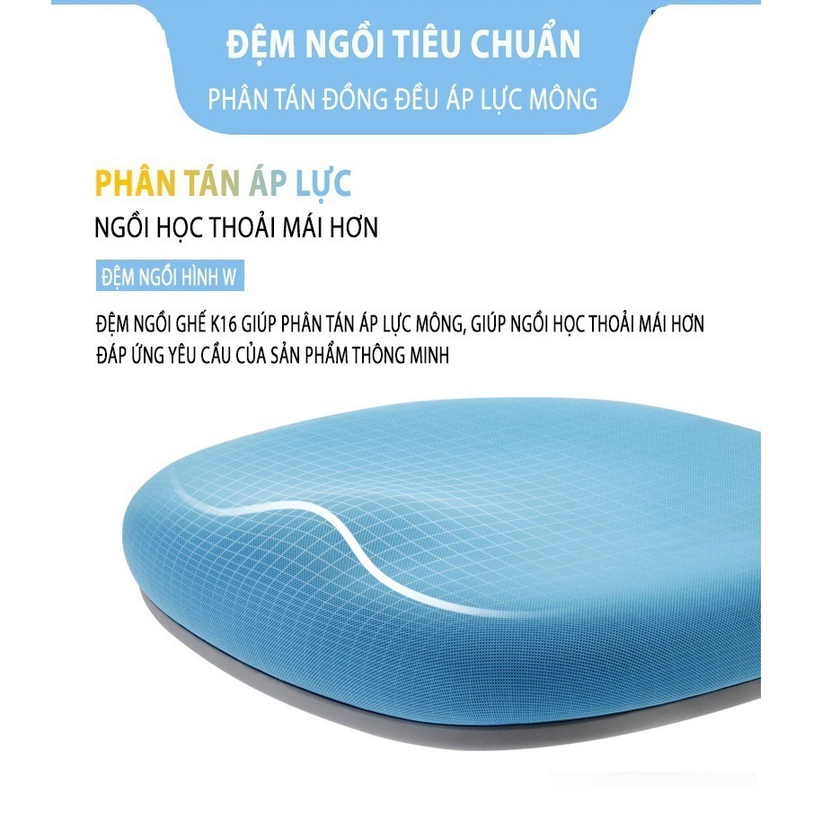 Ghế Chống Gù K35 [Chính Hãng SIHOO] bàn ghế thông minh chống gù chống cận thế hệ mới nhất 2020 | BigBuy360 - bigbuy360.vn