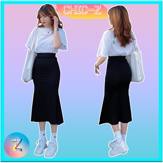 Chân Váy Đuôi Cá Dáng Dài Hack Dáng, Vải THUN ZIP, Co Giãn Tốt, Form Ôm Body V01