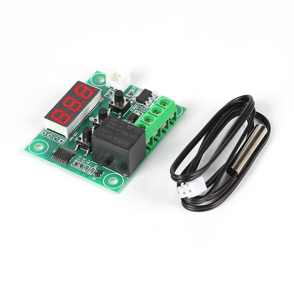 Bảng công tắc điều khiển cảm biến nhiệt kỹ thuật số W1209 chất lượng cao | BigBuy360 - bigbuy360.vn