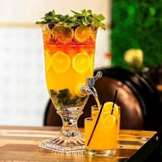 bình đựng nước có vòi thuỷ tinh