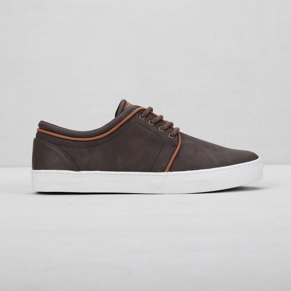 Giày Sneaker Da Nam DINCOX GC03 Brown Sang Trọng