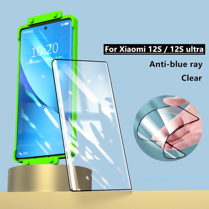 Dành Cho Xiaomi 12S 12S Ultra 12S Pro Gốm Mềm Phim Full Cover Keo Bảo Vệ Màn Hình Không Kính Cường L