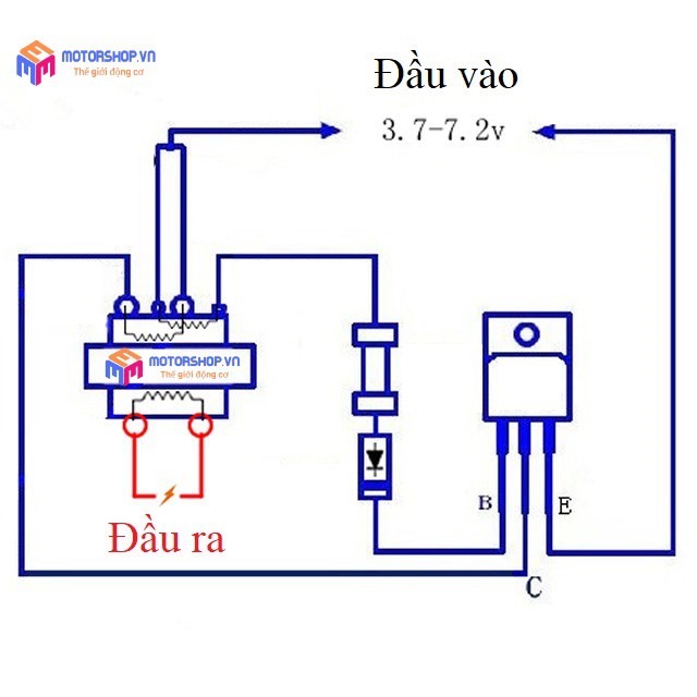 MTS Bộ Kit Lắp Ráp Mô Hình Kích Điện Cao Áp Từ 3.7V-7.4V Lên 10KV-20KV