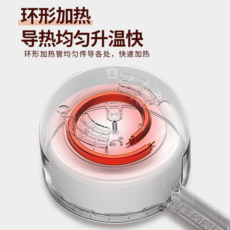 Nồi nấu điện đa năng OLAYKS dung tích 1,5L tích hợp nhiều chức năng như nấu, rán, hấp, nấu lẩu