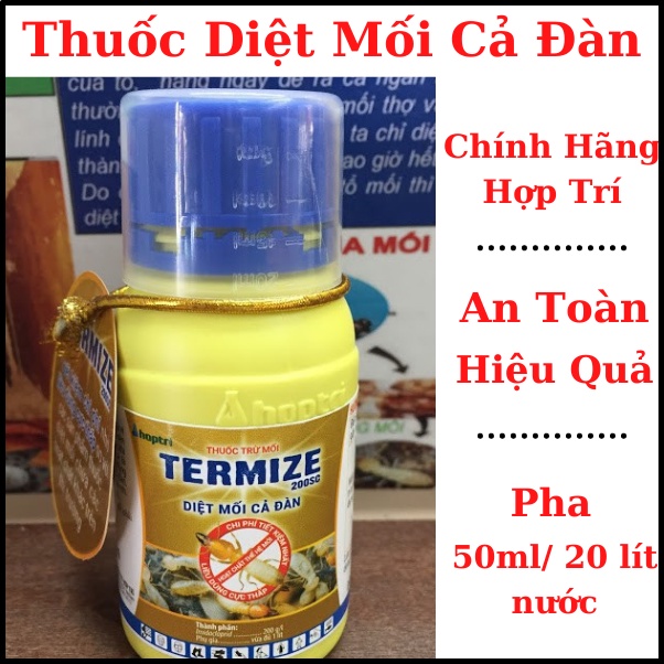 Thuốc Diệt Mối Cả Đàn Đặc Biệt Hiệu Quả - Termize 200SC Lọ 50ml