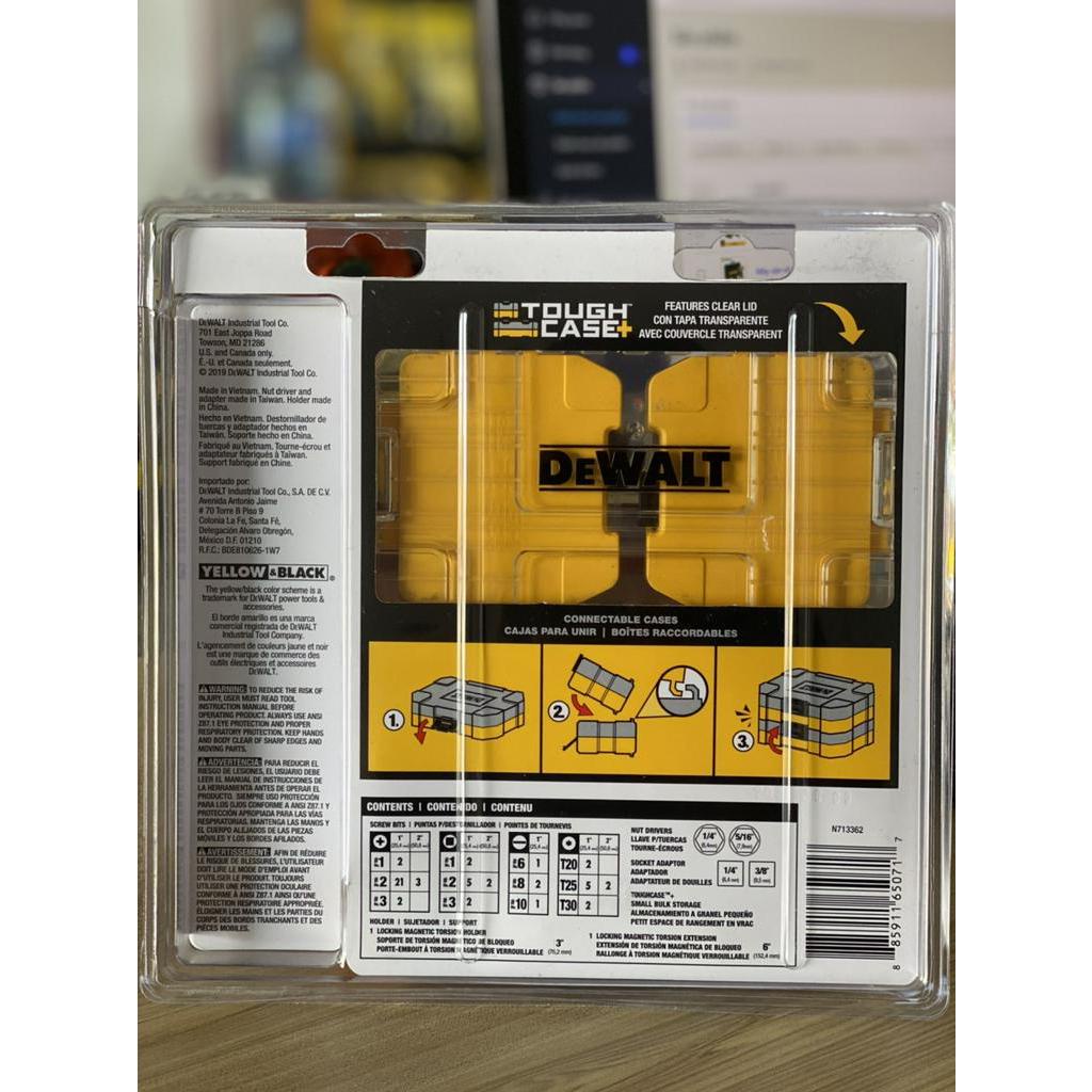 Bộ mũi vít 60 chi tiết DeWALT DWAMF60
