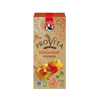 [ĐÃ NHẬP KHẨU] Bánh quy nướng vị mặn Bakers Provita Wholewheat (250g)