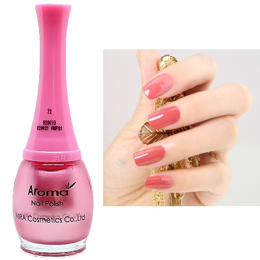 Sơn móng tay cực kỳ sang chảnh Aroma Nail Polish Cao cấp Hàn Quốc 12ml