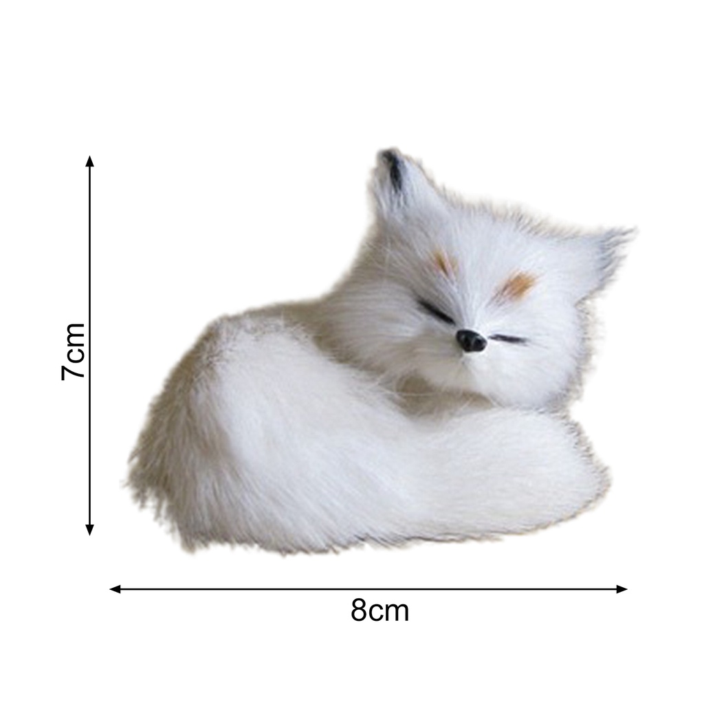 Thú nhồi bông hình con cáo bằng nhựa mềm