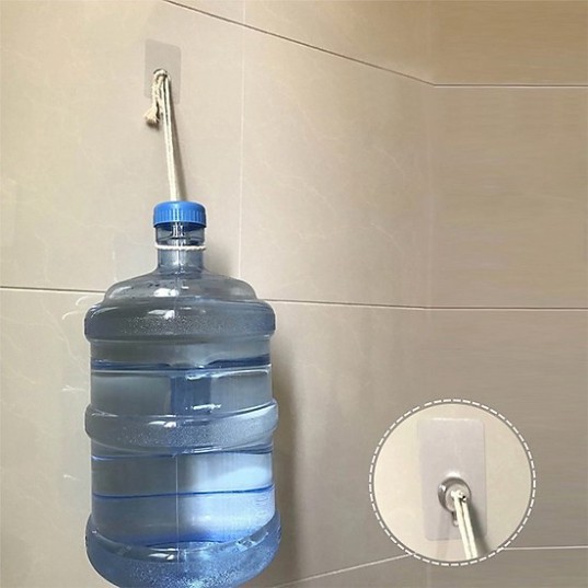 JDGH Miếng Dán Tường Ốc Vít cường lực giúp gắn giá kệ không cần khoan tường 44 H75 | BigBuy360 - bigbuy360.vn